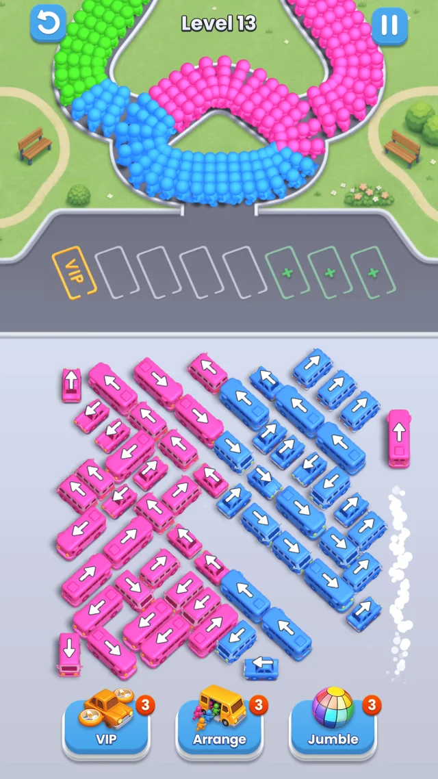 Bus Fever! Car Jam Escape - Screen 3