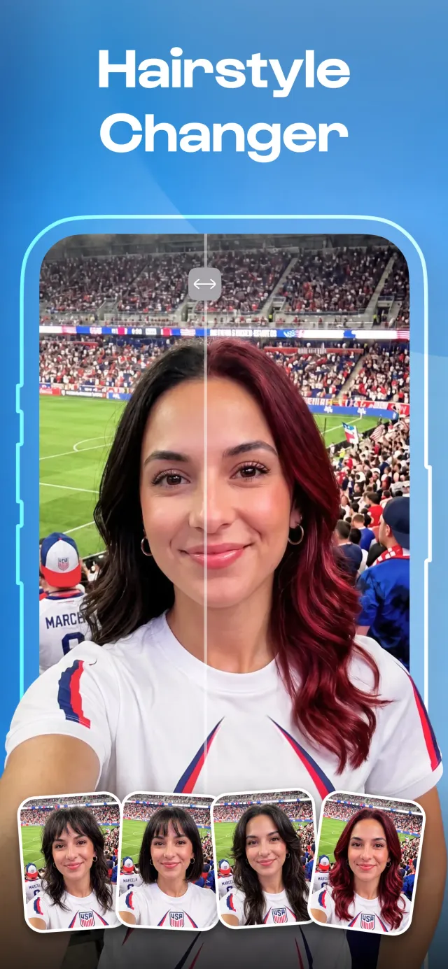 Beautix - AI Hair Changer - Screen 1