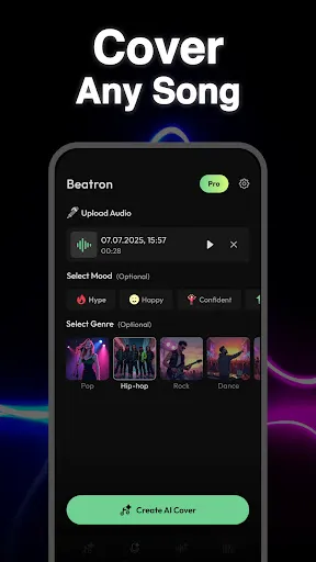Beatron - AI Music Maker - Screen 1
