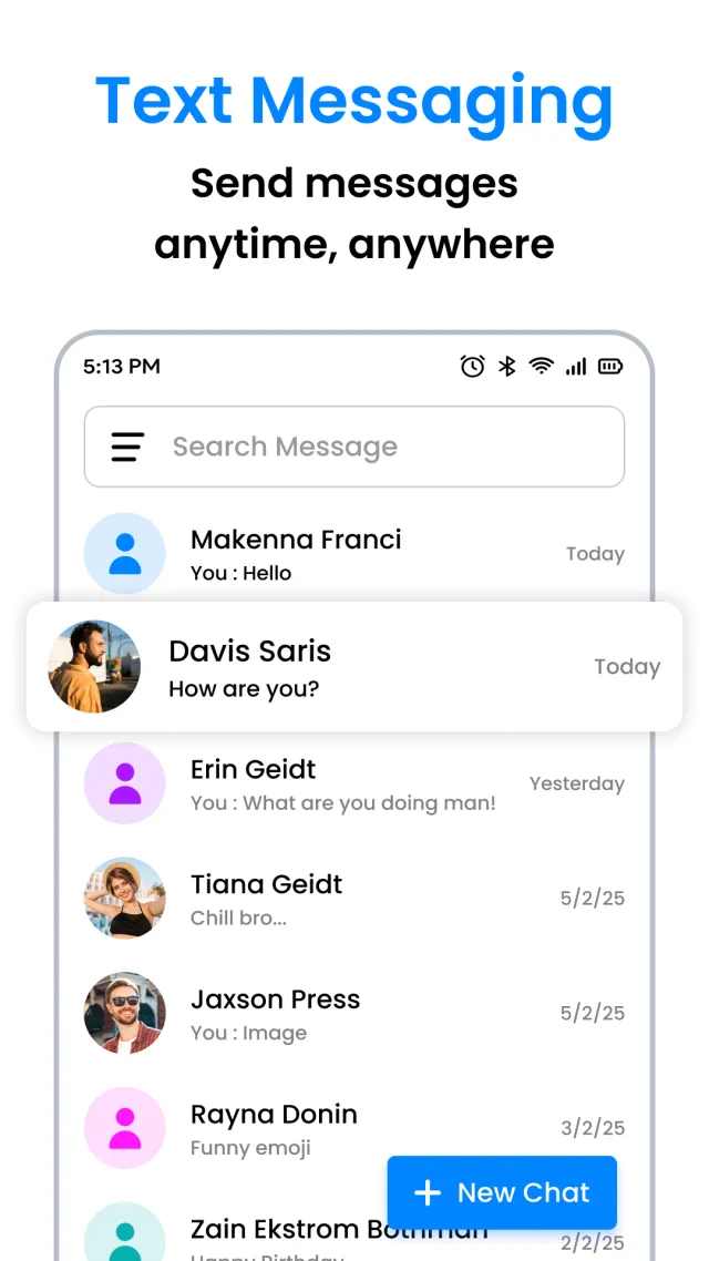 Messenger - SMS Text Messages - Screen 2