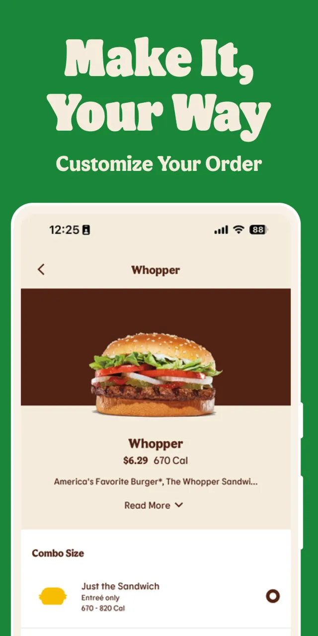 BURGER KING® App - Screen 4