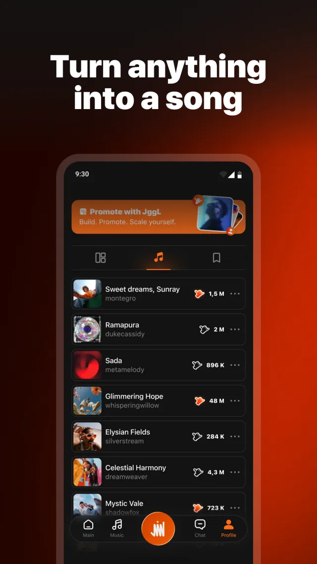 JGGL: AI Social Network - Screen 3