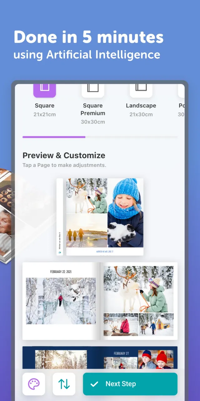Journi Print - 5min Photo Book - Screen 2