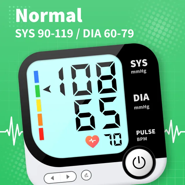 Blood Pressure Tracker - Screen 1