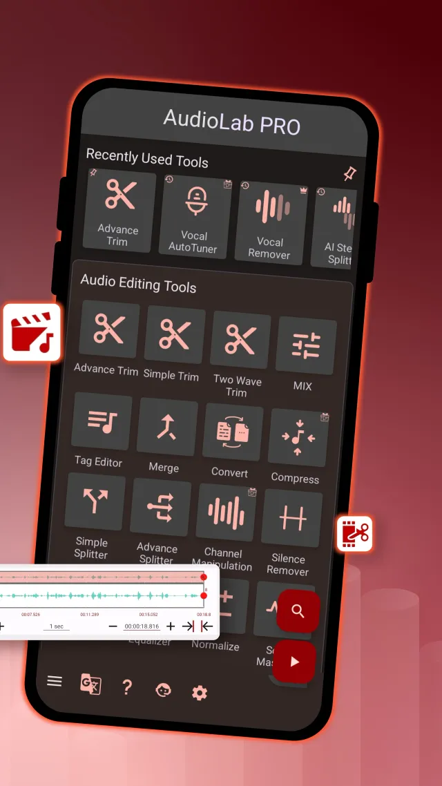 AudioLab Audio Cutter & Editor - Screen 2