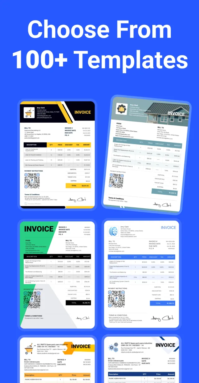 Invoice Maker - InvoiceBase - Screen 4