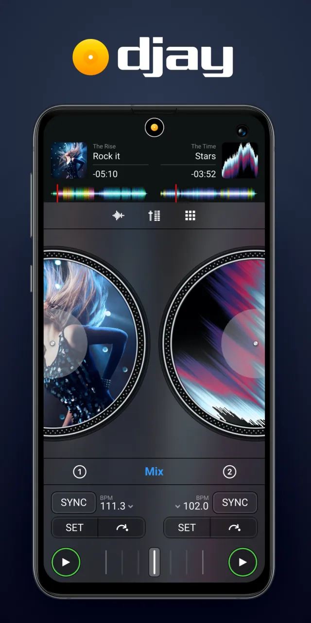 djay - DJ App & AI Mixer - Screen 1