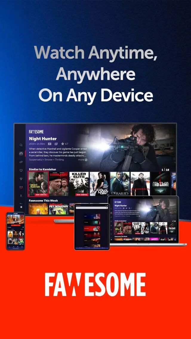 Fawesome: Free Movies and TV - Screen 5
