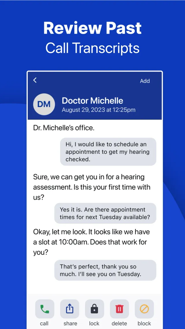 InnoCaption Live Call Captions - Screen 5