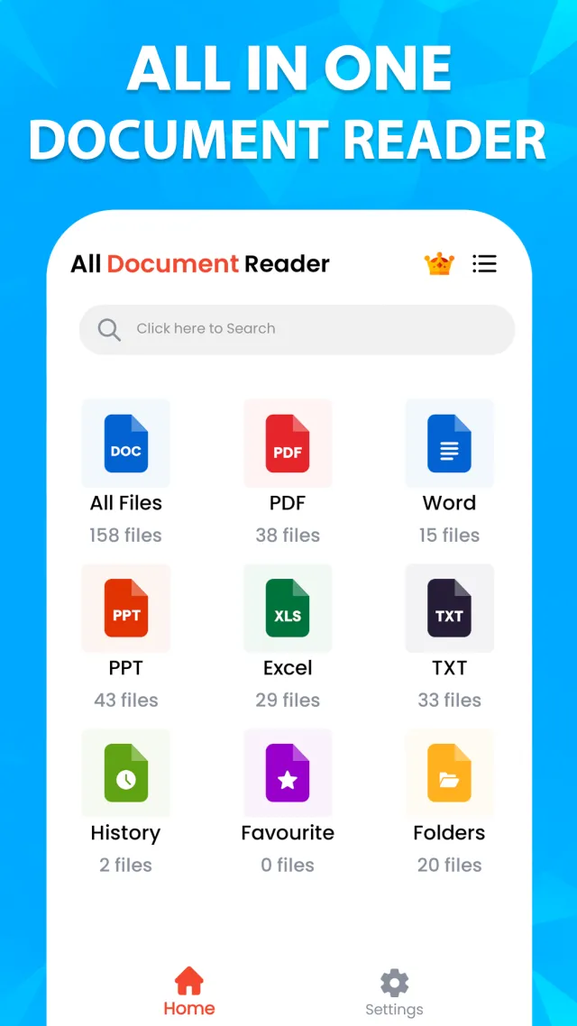 All Document Reader & Viewer - Screen 1