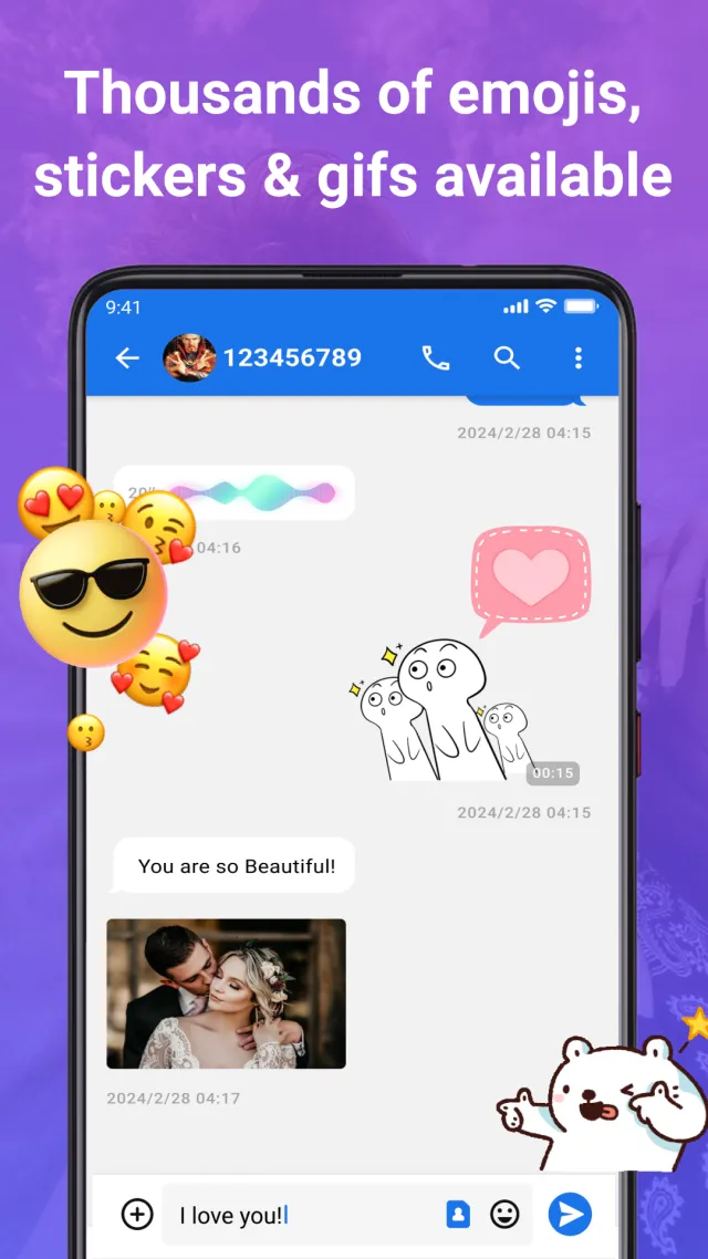Messages - SMS + MMS Messenger - Screen 2