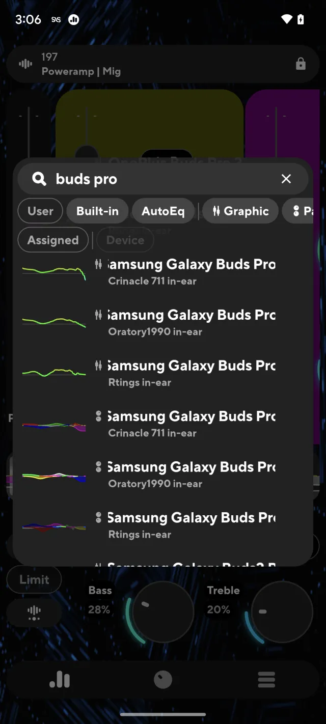 Poweramp Equalizer - Screen 3