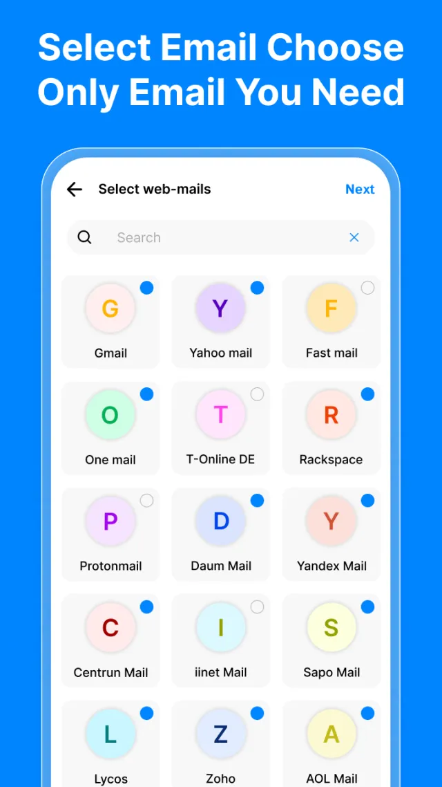 Email - All Email Login - Screen 8
