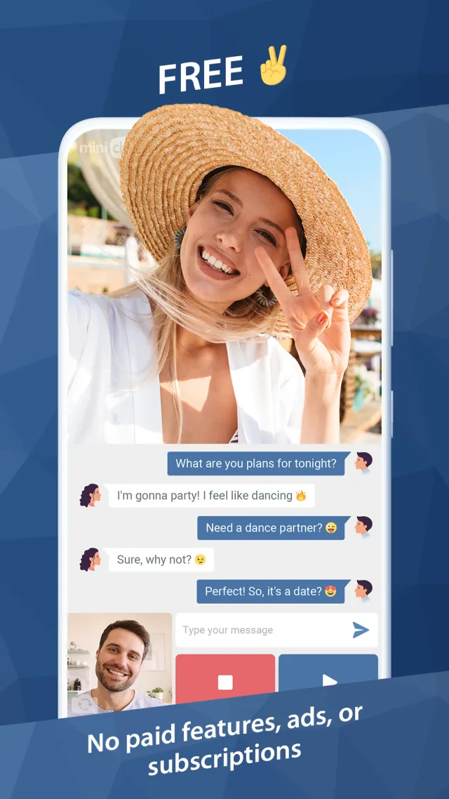 Minichat - The Fast Video Chat - Screen 3