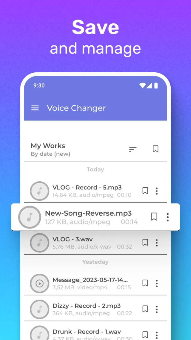 Video Voice Editor + Effects - Screen 5