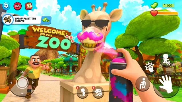 Zoo Prank: Crazy Animals - Screen 1