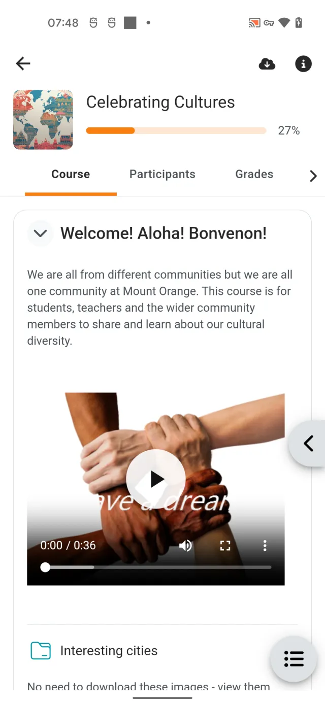 Moodle - Screen 2