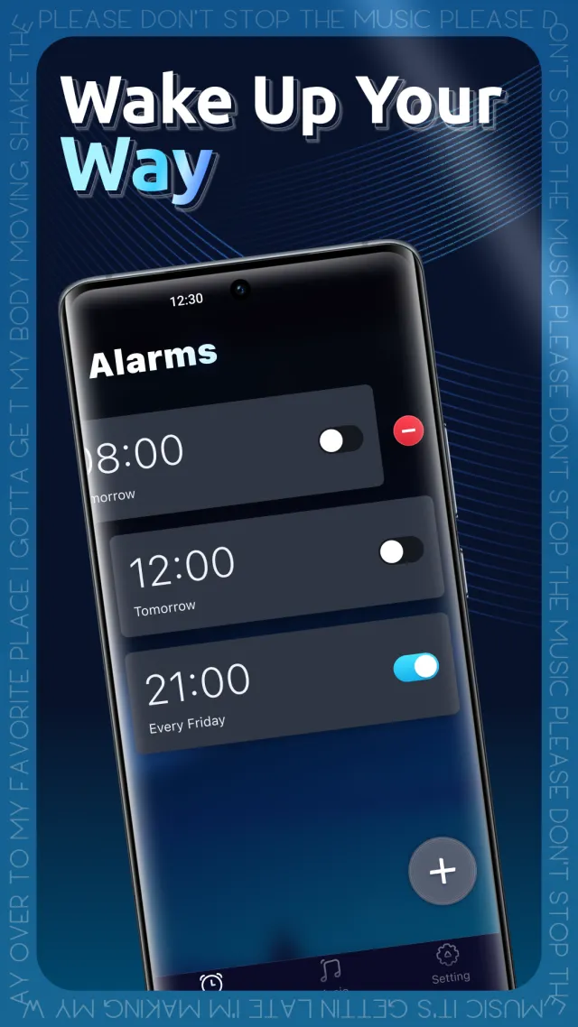 Geta Alarm Music Player - Screen 1