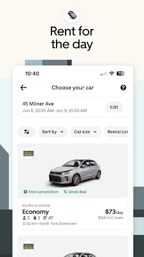 Uber - Request a ride - Screen 6