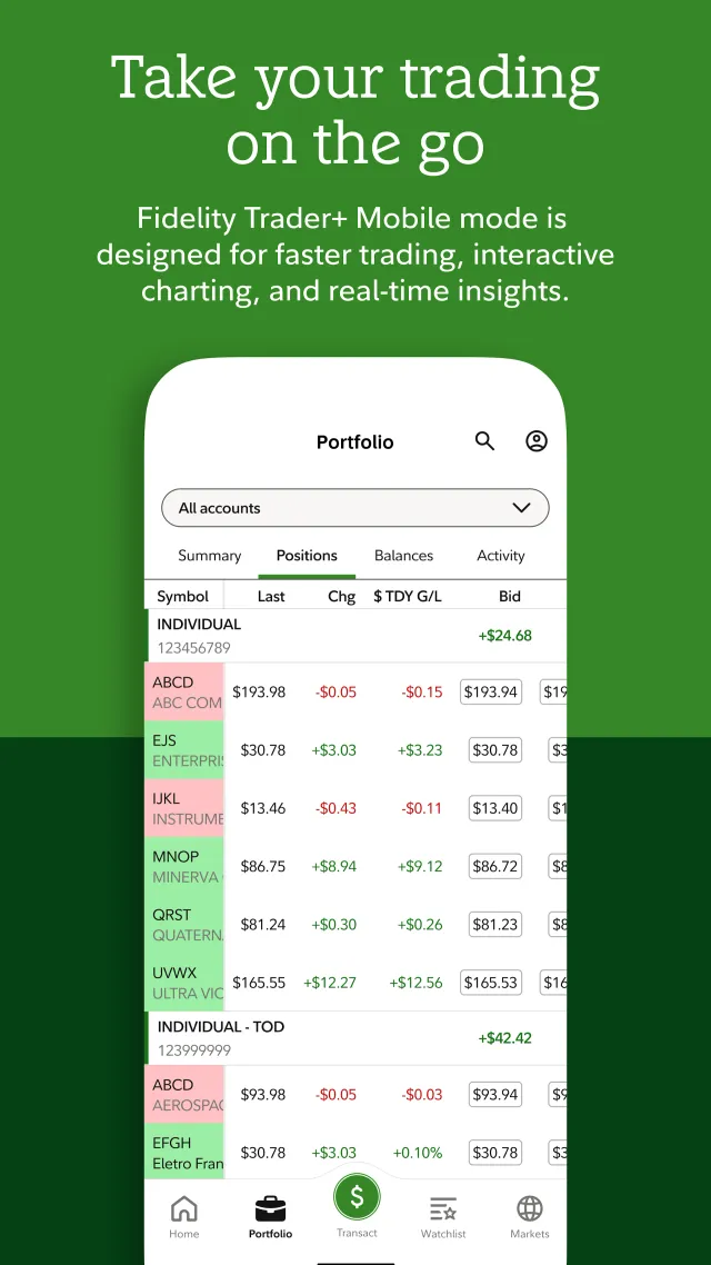 Fidelity Investments - Screen 5