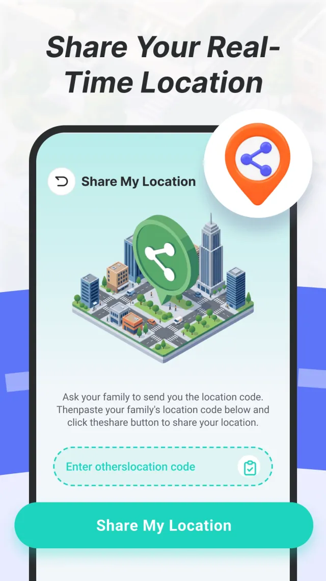 GPS Location Tracker & Share - Screen 2