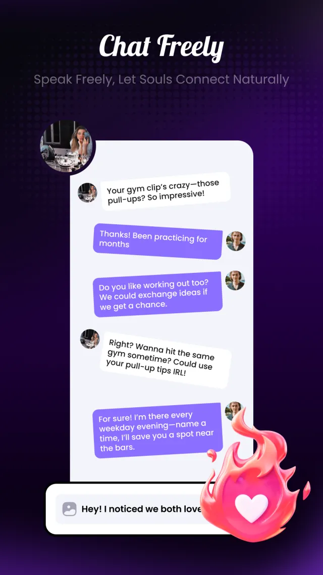 LocalSoul:Chat&Date - Screen 3