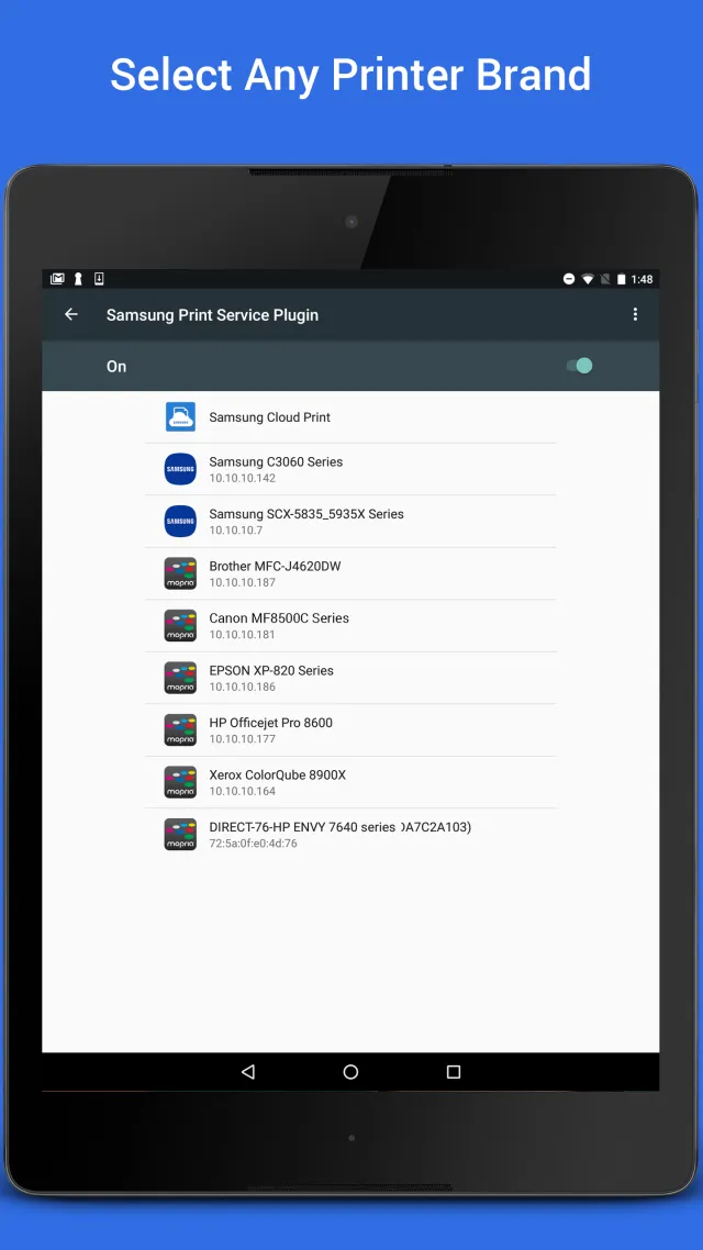 Samsung Print Service Plugin - Screen 5