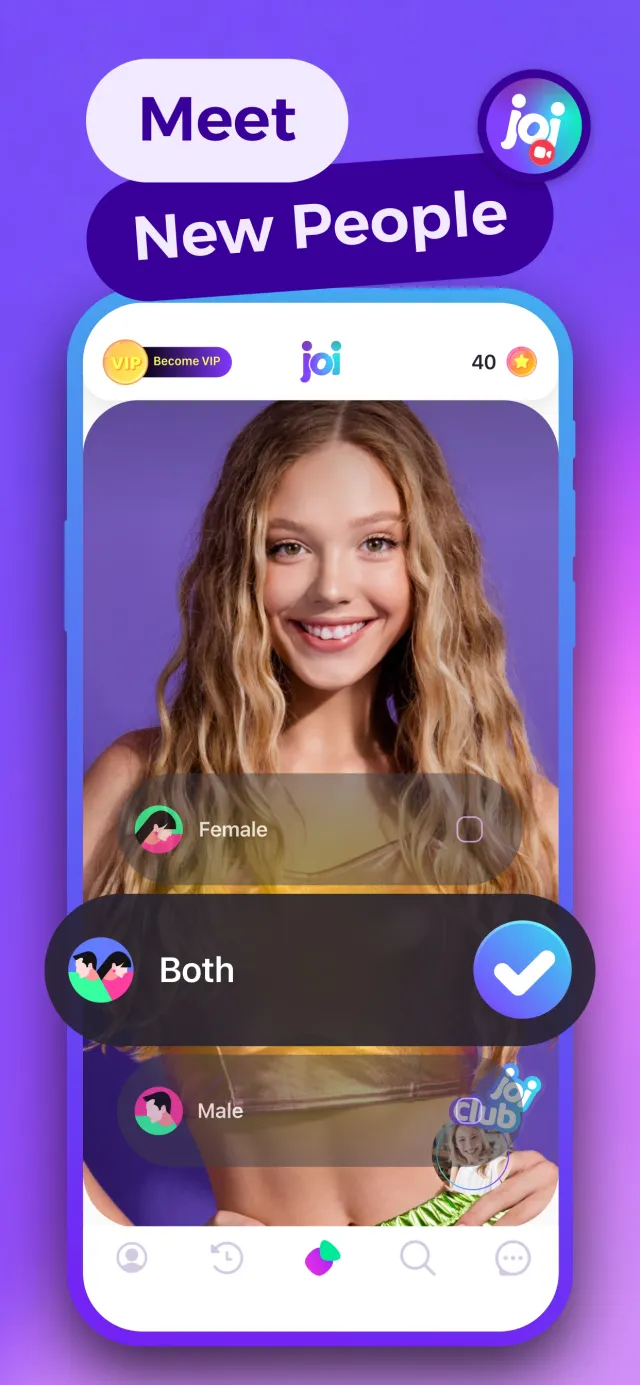 Joi - Live Video Chat - Screen 1