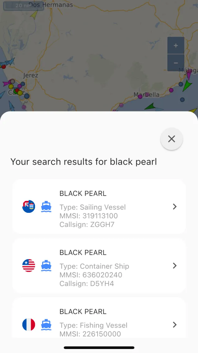 Vessel Tracking - Ship Radar - Screen 6