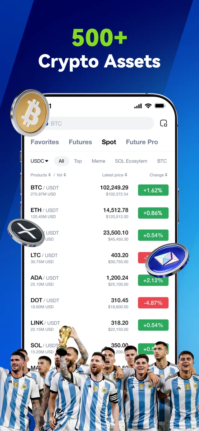 BTCC - Trade Bitcoin & Crypto - Screen 3