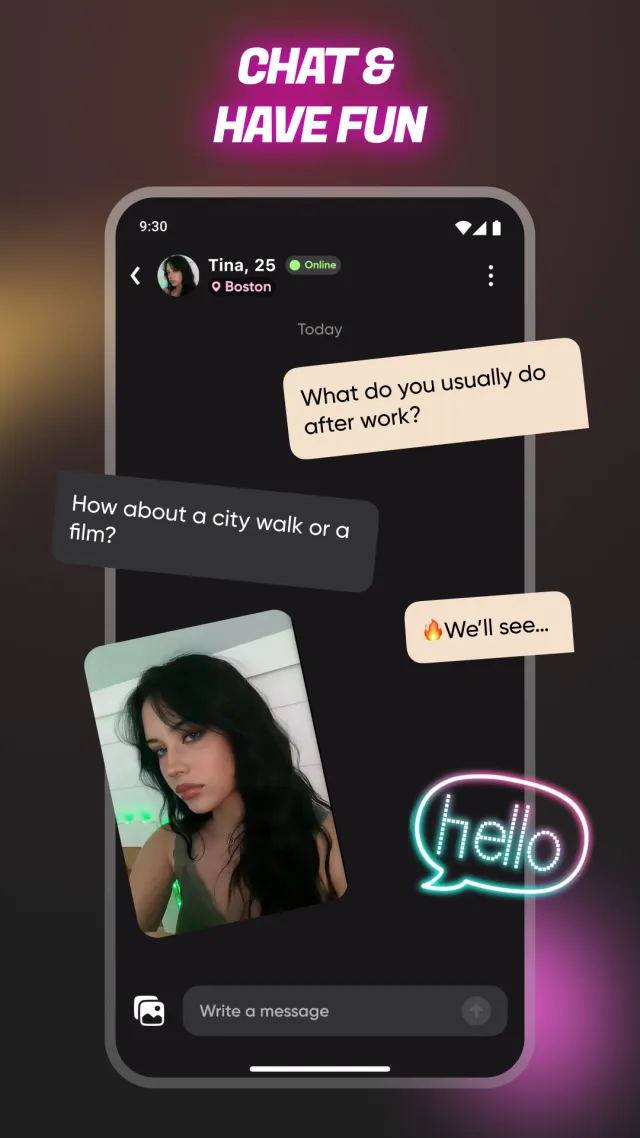 9PM - Match, Chat & Date - Screen 5