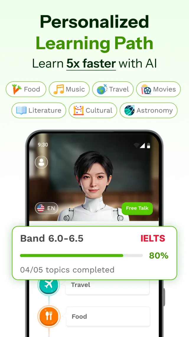 Sophia: AI Language Tutor - Screen 3