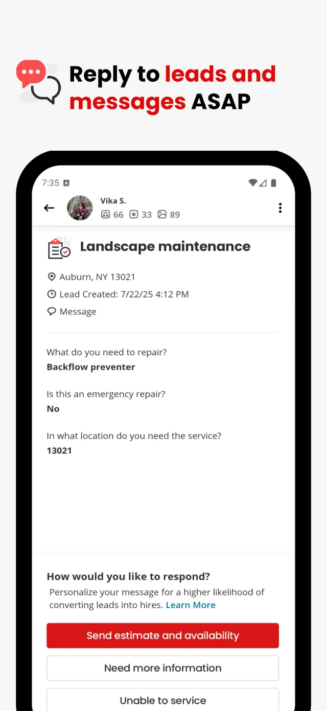 Yelp for Business - Screen 2