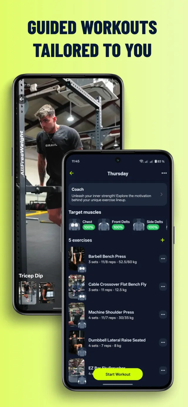 Gravl: AI Personal Trainer - Screen 2