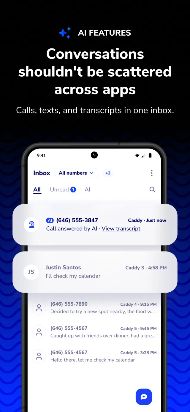 Caddy - Second Phone Number - Screen 4