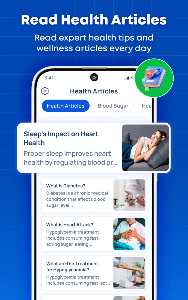 Blood Sugar & Pressure Tracker - Screen 6