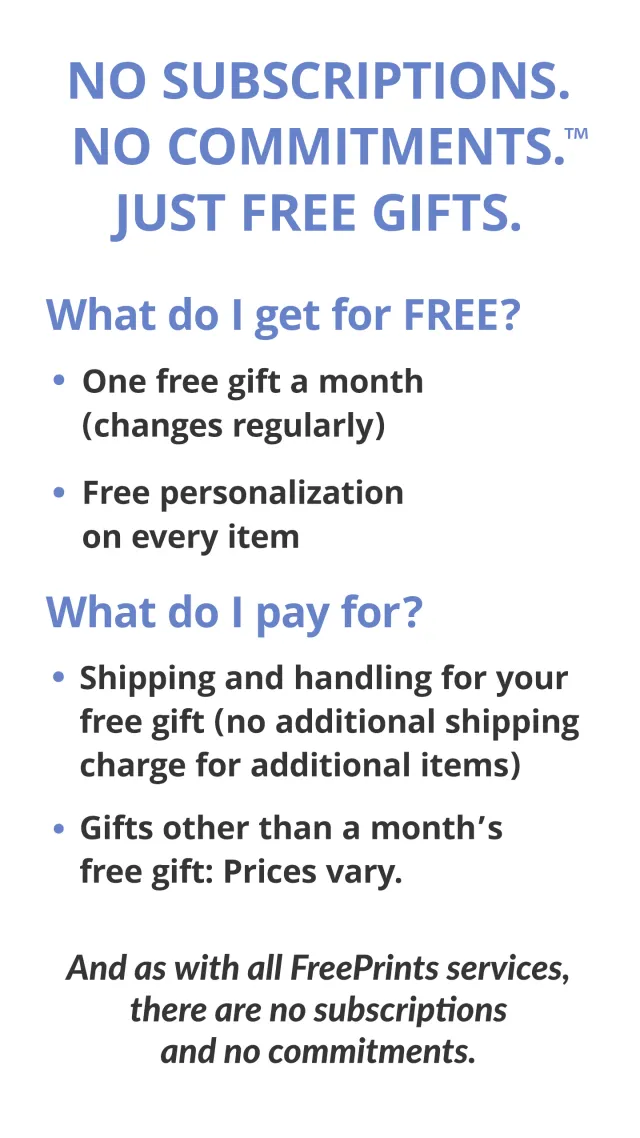 FreePrints Gifts - Screen 5