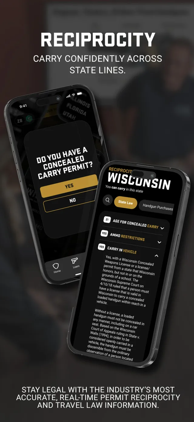 USCCA Concealed Carry App - Screen 3