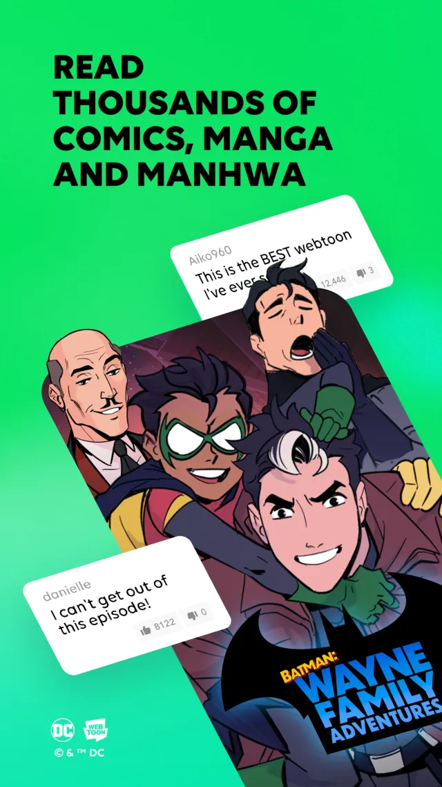 WEBTOON: Manga, Comics, Manhwa - Screen 1