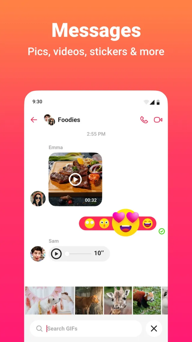 JusTalk - Video Chat & Calls - Screen 2