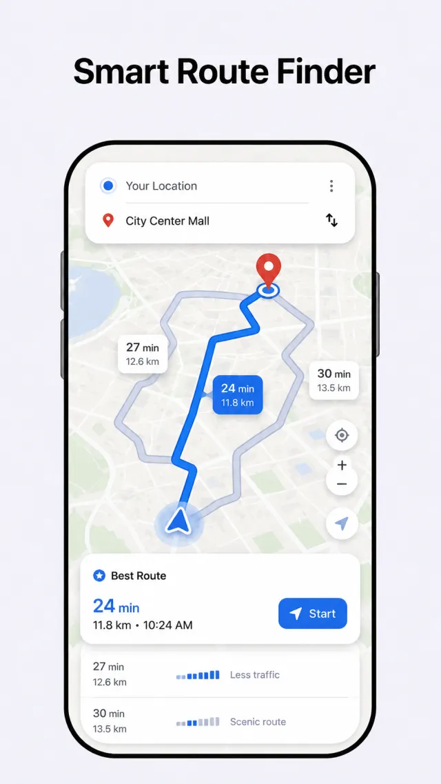 GPS Navigation: Live Earth Map - Screen 4