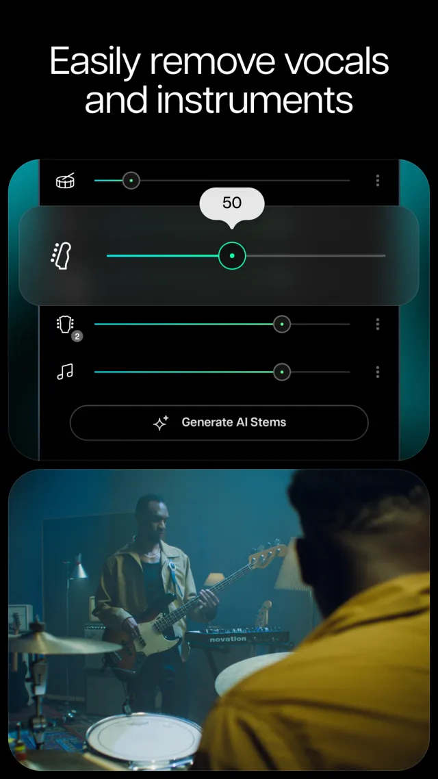 Moises: The Musician's AI App - Screen 1
