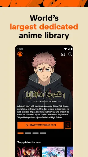 Crunchyroll: Anime Streaming - Screen 1