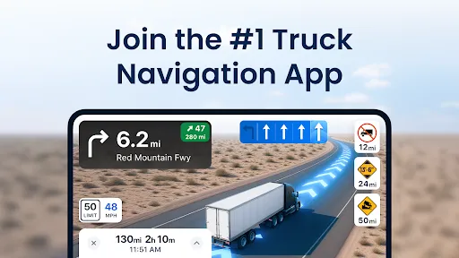 Trucker Path: Truck GPS & Fuel - Screen 1