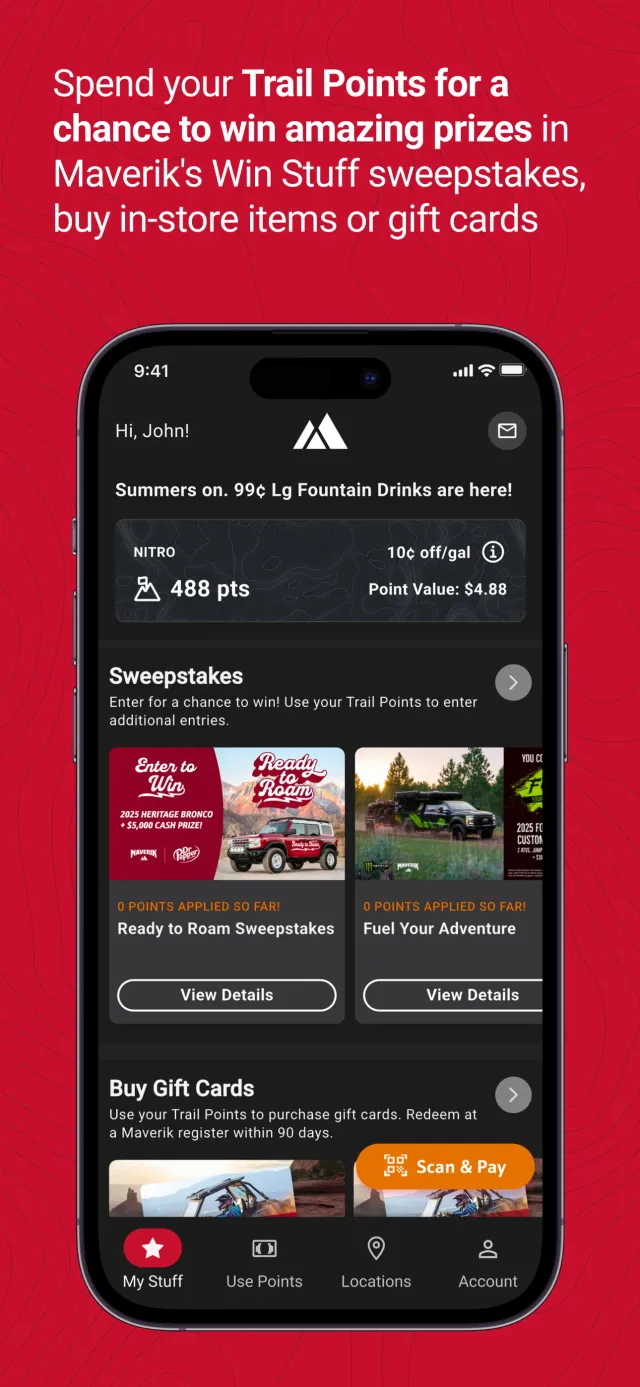 Maverik Rewards - Screen 3