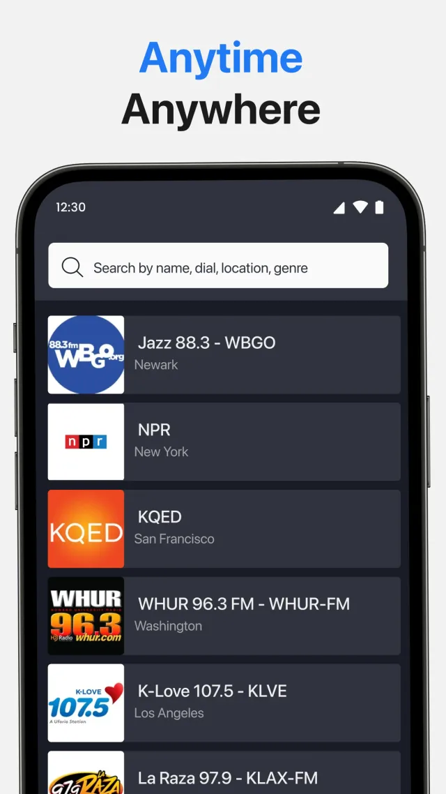 Radio App - Screen 2
