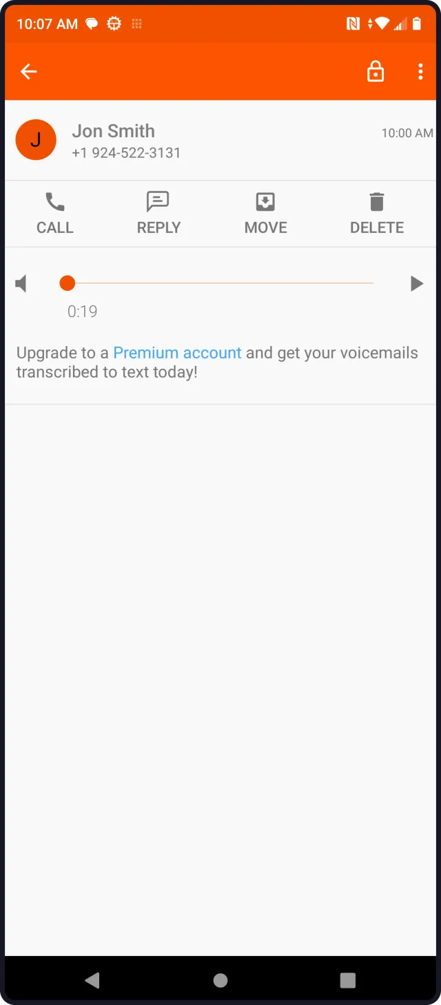 Boost Visual Voicemail - Screen 6