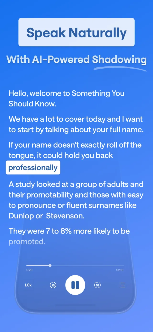LunaSpeak: AI Speaking Coach - Screen 5