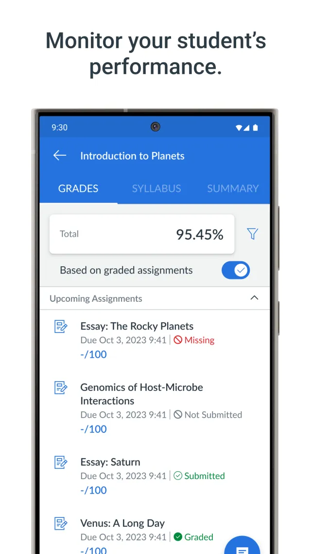 Canvas Parent - Screen 2
