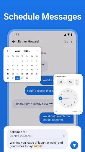 Messages - Screen 4